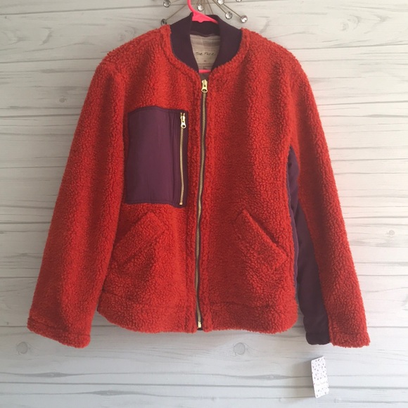 NWT Free People Rivington Sherpa Jacket - Picture 6 of 8